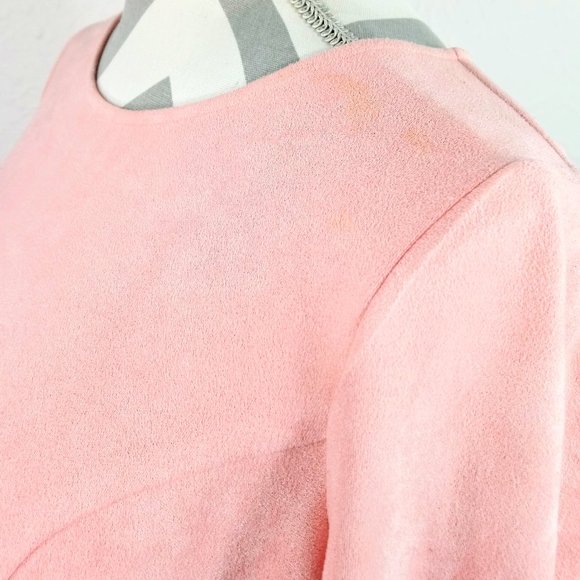 Anthropology Skies Are Blue Pink Midi Dress Sz S - Picture 5 of 7